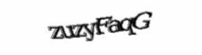 Security check image, please type the characters shown