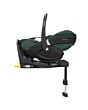 8052047110_2023_maxicosi_carseat_babycarseat_pebble360pro_green_essentialgreen_fullreclinepositiononbase_side